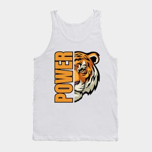 Power of the Tiger Tee! Tank Top